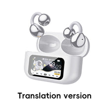 Load image into Gallery viewer, Clip-On Bluetooth Earbuds with Color Screen AI Smart Translation Stereo Wireless Earphones for Sports and Running-XG42