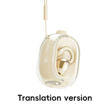 Load image into Gallery viewer, Bluetooth Earbuds with Rotating Charging Case Clip-On AI Translation HD Call Sports Earphones-JM47