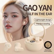 Load image into Gallery viewer, Semi-In Ear Wireless Bluetooth Earbuds Super Long Endurance Short Stem ENC Call Noise Reduction Sleep Headphones -M400L