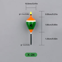 Load image into Gallery viewer, 1PC Universal Stream Micro-fishing Float Nano High-visibility Short-tailed Shallow Water Float for Bitterling Masu Salmon Whitefish