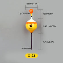 Load image into Gallery viewer, 1PC Universal Stream Micro-fishing Float Nano High-visibility Short-tailed Shallow Water Float for Bitterling Masu Salmon Whitefish
