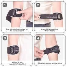 Load image into Gallery viewer, 1PC Tennis Badminton Elbow Brace Joint Stabilizing Compression Support Fixing Strap Universal Fit for Both Hands