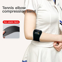 Load image into Gallery viewer, 1PC Tennis Badminton Elbow Brace Joint Stabilizing Compression Support Fixing Strap Universal Fit for Both Hands