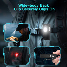Load image into Gallery viewer, EDC Multi-Function Flashlight with Clip and Magnet UV Inspection Red Blue White Emergency Lighting Equipment Portable Work Light