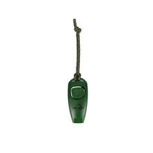 Load image into Gallery viewer, Outdoor Camping Mountaineering Survival Whistle with Lanyard High-Decibel Push-Button Emergency Whistle for Sports Safety