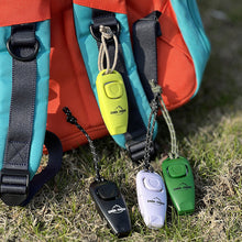 Load image into Gallery viewer, Outdoor Camping Mountaineering Survival Whistle with Lanyard High-Decibel Push-Button Emergency Whistle for Sports Safety