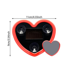 Load image into Gallery viewer, LED Dual Heart Shape Solar Car Interiors Atmosphere Decor Light USB Powered Car Window Neon Light Decorative Lamps