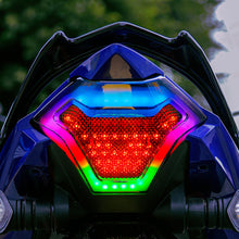 Load image into Gallery viewer, Motorcycle LED Tail Light Rear Brake Lamp Integrated Turn Signal Remote Control RGB Colorful Light for Yamaha MT-07/25 R3 R25 Y15 V1 V2 LED Taillight