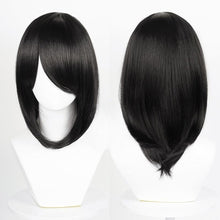 Load image into Gallery viewer, 40cm Medium Basic Anime Cosplay Wig Bang Blond Black White Red Pink Green Brown Gold Blue Heat Resistant Synthetic Hair Wigs