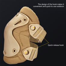 Load image into Gallery viewer, Tactical Knee Pad Support Elbow Protector Pads CS Unisex Camo Outdoor Sport Hunting Kneepad Safe Gear Protective Knees Pads