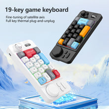 Load image into Gallery viewer, Hot Swap Wired Mechanical Keyboard with Volume Scroll Jostic 19Keys Programmer Keypad for Computer Laptop