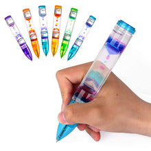 Load image into Gallery viewer, 1pc Liquid Motion Bubble Pen-Retractable Ballpoint 6 Colors Anxiety Relief Stress-Free Writing Cool Relax Pen for Study/Office