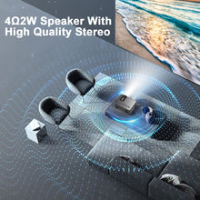 Load image into Gallery viewer, YT100 Projector Mini Portable High Quality Beamer Outdoor Camping Projector Smartphone Wireless Mirroring Supported Home Theater