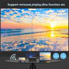 Load image into Gallery viewer, YT100 Projector Mini Portable High Quality Beamer Outdoor Camping Projector Smartphone Wireless Mirroring Supported Home Theater