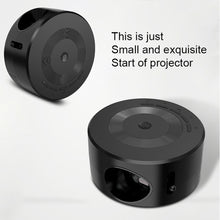 Load image into Gallery viewer, YT200 Mini Projector LED Home Media Player Audio Portable Proyectors 320X240 Pixels Black USB Video Beamer For iPhone Android