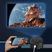 Load image into Gallery viewer, YT200 Mini Projector LED Home Media Player Audio Portable Proyectors 320X240 Pixels Black USB Video Beamer For iPhone Android