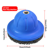 Load image into Gallery viewer, Car Wheel Hub & Brake Disc Polishing Tool Rust Removal & Surface Polishing for Hub Disc Axle Head Auto Body Polisher