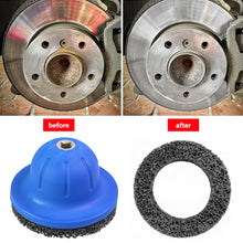 Load image into Gallery viewer, Car Wheel Hub & Brake Disc Polishing Tool Rust Removal & Surface Polishing for Hub Disc Axle Head Auto Body Polisher