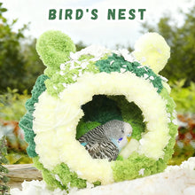 Load image into Gallery viewer, Parrot Cotton Nest Warm Snuggle Bed Winter Cozy Bird Hut Parrot Lovers Owner Aviary Use Bird Cage Accessories