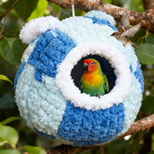 Load image into Gallery viewer, Parrot Cotton Nest Warm Snuggle Bed Winter Cozy Bird Hut Parrot Lovers Owner Aviary Use Bird Cage Accessories