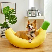 Load image into Gallery viewer, 1-20KG Banana/Carrot Pet Bed Refillable Dog Cat Mat House Washable Cozy Pet Nest For Pet Winter Accessories