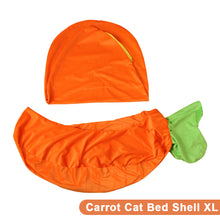 Load image into Gallery viewer, 1-20KG Banana/Carrot Pet Bed Refillable Dog Cat Mat House Washable Cozy Pet Nest For Pet Winter Accessories