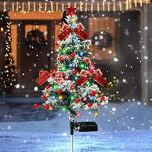 Load image into Gallery viewer, Multi-style Solar Christmas Tree Light Snowy Tree Style Yard Lamp Waterproof Outdoor Decoration Garden Lighting Seasonal Holiday Ornament
