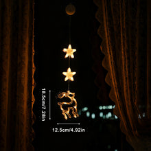 Load image into Gallery viewer, LED Christmas Lights Suction Cup Mount Classic Christmas Figures Indoor Outdoor Christmas Window Decoration Use Holiday Lighting Products