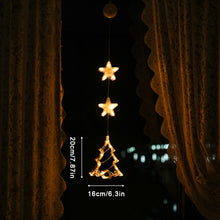 Load image into Gallery viewer, LED Christmas Lights Suction Cup Mount Classic Christmas Figures Indoor Outdoor Christmas Window Decoration Use Holiday Lighting Products