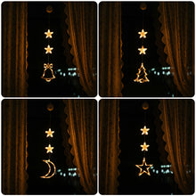 Load image into Gallery viewer, LED Christmas Lights Suction Cup Mount Classic Christmas Figures Indoor Outdoor Christmas Window Decoration Use Holiday Lighting Products