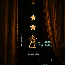 Load image into Gallery viewer, LED Christmas Lights Suction Cup Mount Classic Christmas Figures Indoor Outdoor Christmas Window Decoration Use Holiday Lighting Products