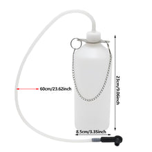 Load image into Gallery viewer, 1L Manual Brake Fluid Extractor & Collection Bottle Hand Pump Tool for Brake & Clutch Fluid Service Automotive Repair Tool Transparent