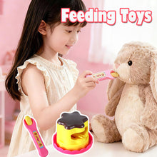 Load image into Gallery viewer, Strawberry Pudding Feeding Toy Pretend Play Food Set Interactive Feeding Game Girls Role Play Dollhouse Food Toy Creative Pretend Feeding Accessory