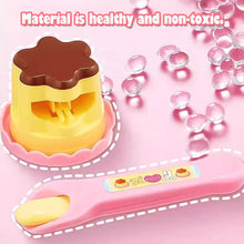 Load image into Gallery viewer, Strawberry Pudding Feeding Toy Pretend Play Food Set Interactive Feeding Game Girls Role Play Dollhouse Food Toy Creative Pretend Feeding Accessory