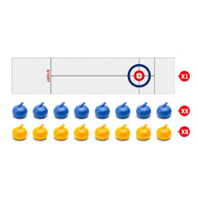 Load image into Gallery viewer, Tabletop Curling Game Set Indoor Multiplayer Team Competition Party Ice Curling Battle Simulation Toy Sport Family Game Night Essential