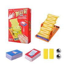 Load image into Gallery viewer, Seesaw Dueling Game Tumbling Marbles Question Cards Interactive Game Fast-Paced Action & Answer Brain & Reflex Family Friends & Couples Party Game Night