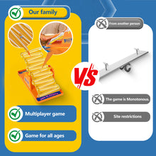 Load image into Gallery viewer, Seesaw Dueling Game Tumbling Marbles Question Cards Interactive Game Fast-Paced Action & Answer Brain & Reflex Family Friends & Couples Party Game Night