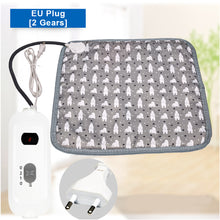 Load image into Gallery viewer, 30-50°C Waterproof Pet Heating Pad With Timer Cat Dog Heated Mat Temperature Adjustable Electric Blanket With Anti-bite Tube Dog Sleeping Supplies