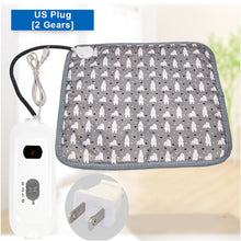 Load image into Gallery viewer, 30-50°C Waterproof Pet Heating Pad With Timer Cat Dog Heated Mat Temperature Adjustable Electric Blanket With Anti-bite Tube Dog Sleeping Supplies