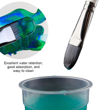 Load image into Gallery viewer, Artist Nylon Brush Set Wood Handle Watercolor Brush Beginner Professional Wall Painting Acrylic Paint Board Tools Art Supplies