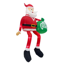 Load image into Gallery viewer, 4ft-8.2ft Christmas Inflatable Set Santa Snowman LED Air Blown Figure EU/US/UK/AU Waterproof Outdoor Garden Christmas Yard Holiday Decor