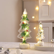Load image into Gallery viewer, Tabletop LED Christmas Tree Night Light Realistic Pine Needles Christmas Holiday Home Bedroom Decor Gift for Family Christmas Lights