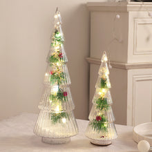 Load image into Gallery viewer, Tabletop LED Christmas Tree Night Light Realistic Pine Needles Christmas Holiday Home Bedroom Decor Gift for Family Christmas Lights
