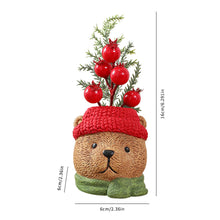 Load image into Gallery viewer, Christmas Gnome Santa Snowman Figure Resin Christmas Ornament Tabletop Decoration For Christmas Collector Holiday Ornament Gift