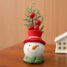 Load image into Gallery viewer, Christmas Gnome Santa Snowman Figure Resin Christmas Ornament Tabletop Decoration For Christmas Collector Holiday Ornament Gift