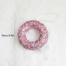 Load image into Gallery viewer, Pink Christmas Tree Decor Elegance Sparkly & Plush Creativity Foam Christmas Ball Luxury Xmas Hanging Decoration Door Hanging Ornament