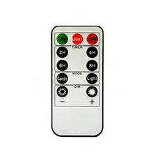 Load image into Gallery viewer, Simulation Christmas Tree Electronic Candle Artificial Flameless Remote Control Christmas Home Tabletop Centerpiece Ambient Lighting Decor
