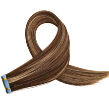 Load image into Gallery viewer, Straight Ugeat Tape in Hair Extensions Human Hair Real Natural Brazilian Remy Hair Seamless Skin Weft For Women