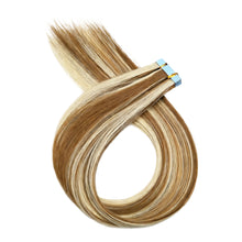 Load image into Gallery viewer, Straight Ugeat Tape in Hair Extensions Human Hair Real Natural Brazilian Remy Hair Seamless Skin Weft For Women