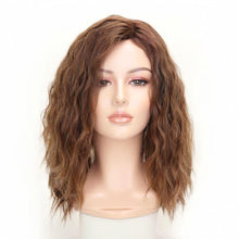 Load image into Gallery viewer, Wig Men's Shoulder-length Curly Hair Handsome Corn Hot Fashion Synthetic Fiber High Temperature Silk Wig Full Head Cover